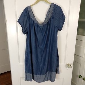 CATO Chambray-like Dress